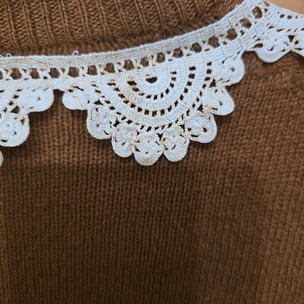 VINTAGE Whistler's 100% Wool Cardigan Size 38 - Picture 3 of 5
